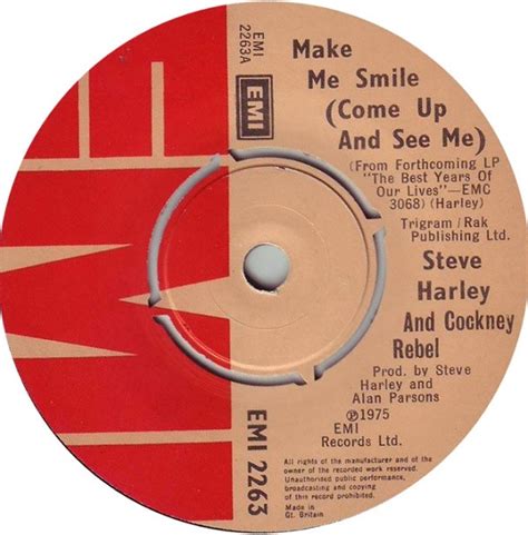 Make Me Smile (Come Up And See Me) | Discogs