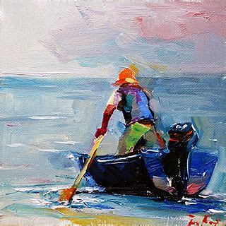 Jurij Frey Boat Art Boat Painting Small Boats Daily Paintworks Frey