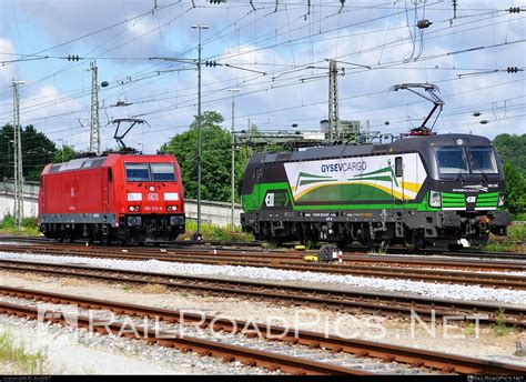 Siemens Vectron Ac Operated By Gysev Cargo Zrt Taken By