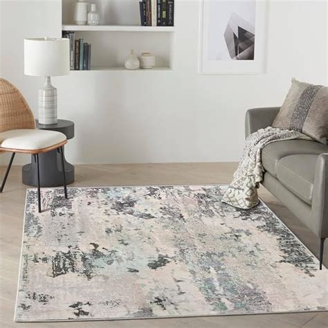 ASIinnsy Area Rugs Abstract Rug Modern Rugs Living Room Non Slip Short