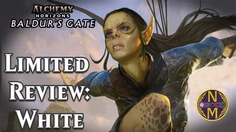 Alchemy Horizons Baldurs Gate Limited Set Review White Magic The Gathering Mtg Arena