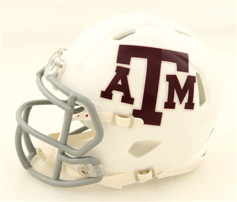 Johnny Manziel Signed Texas A M Aggies Speed Mini Helmet Inscribed