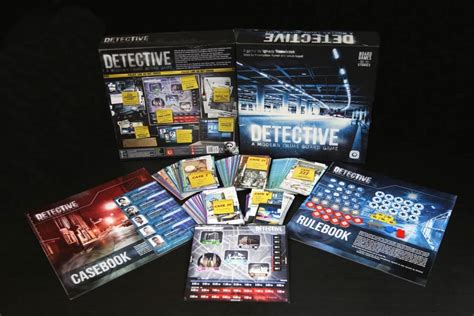 Detective: A Modern Crime Board Game Official Homepage