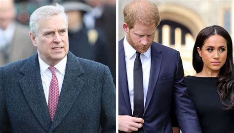 Prince Andrew Mocks Prince Harry Meghan Markle