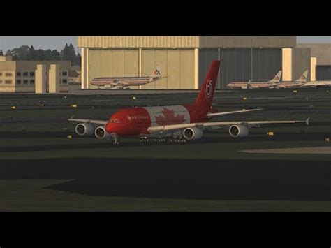 Miami Intl Kmia To Sydney Kingsford Smith Intl Yssy Fsx Air Canada