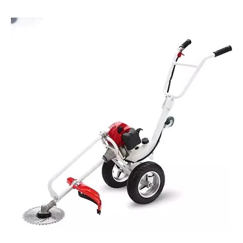 Roçadeira A Gasolina Profissional Para Serviço Pesado - Roçadeira Profissional 3hp A Gasolina 63cc (Carrinho Com Guidão) Para ...