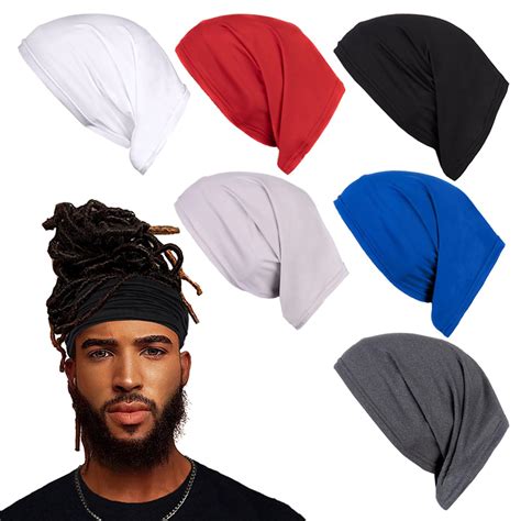 Amazon Leeven Pieces Dreadlocks Tube Sock Wide Elastic Headband