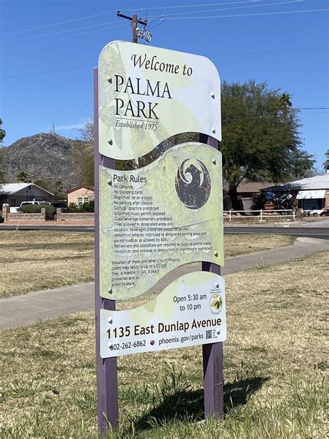 Palma Park Updated January 2025 1135 E Dunlap Ave Phoenix Arizona