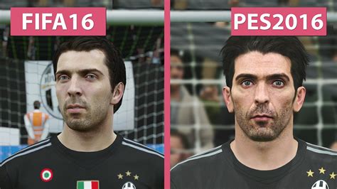 Fifa 16 Vs Pes Pro Evolution Soccer 2016 Graphics Comparison Pc