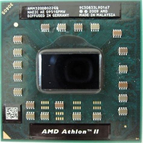 Procesor AMD Athlon(tm) II Dual-Core M320 pro notebook / laptop ...