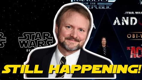 Rian Johnson Star Wars Trilogy Is Still Happening Star Wars News Star Wars Rain Johnson