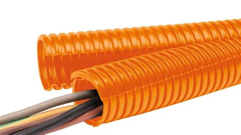 Pas O Divisible Corrugated Conduit In Orange Fr Nkische Industrial