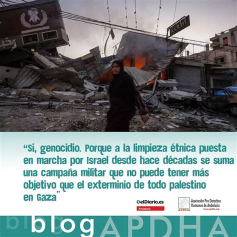 El genocidio en Gaza y la complicidad de Europa APDHA Asociación