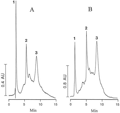 Chromatograms Of Large Proteins Conditions 20 Cm3250 Mm Id Download Scientific Diagram