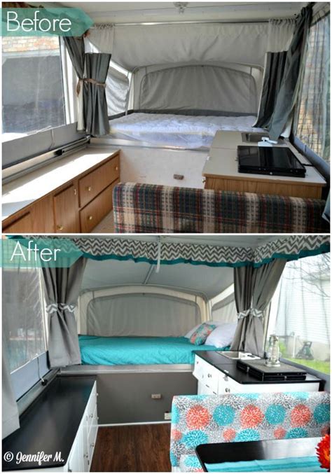 Jennifer S Pop Up Camper Makeover Home Interior Ideas