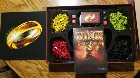 Risk Lord Of The Rings Middle Earth Conquest Game Parker Brothers 2002 3824946907