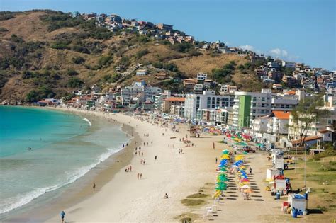 Impresionantes Vistas De La Playa De Prainha En Arraial Do Cabo Brasil