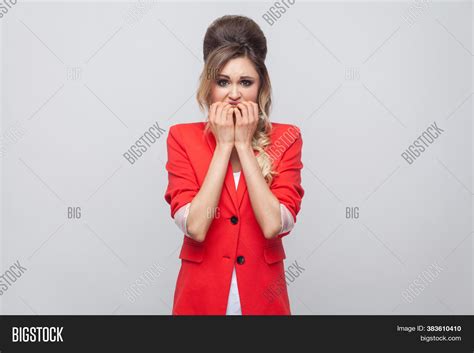 Portrait Nervous Image And Photo Free Trial Bigstock