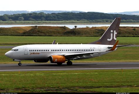 Jet Time Boeing 737 NG Max OY JTU Photo 7831 Airfleets Aviation