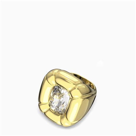 Swarovski Gold Tone Dulcis Ring Thedoublef