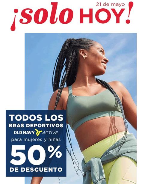 Bras Deportivos A Mitad De Precio Hoy En Old Navy