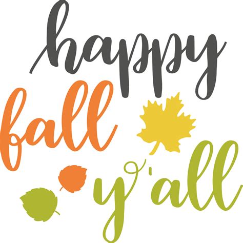 Free Happy Fall Y All 11155643 Png With Transparent Background