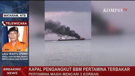 2 Dari 3 ABK Yang Hilang Korban Kapal Terbakar Di Ampenan Ditemukan