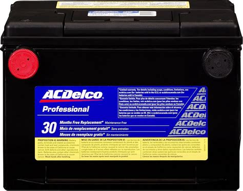 Amazon ACDelco 78PSHR Professional BCI Group 78 Battery Automotive