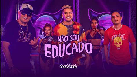 A TURMA DA BREGADEIRA NÃO SOU EDUCADO DVD IN SAMPA YouTube