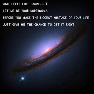 Lyrics & Quotes: Supernova ~ Mr. Hudson