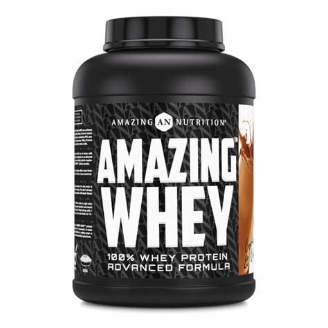 Amazing Whey Whey Protein Isolate And Concentrate 5 Lbs Cookies And Cr Amazing Nutrition