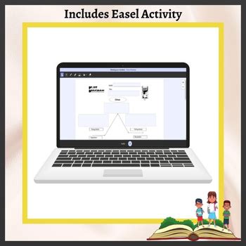 Plot Diagram Blank Graphic Organizer of Story Elements FREE by HappyEdugator