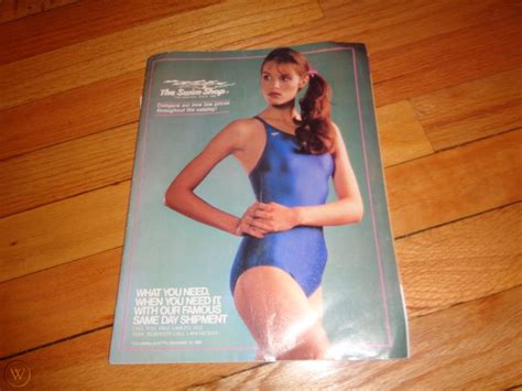 1982 The Swim Shop Catalog Vintage Speedos Swimsuits Bathing Suits