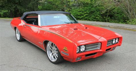 1969 Pontiac GTO Judge Convertible Tribute Numbers Matching Classic