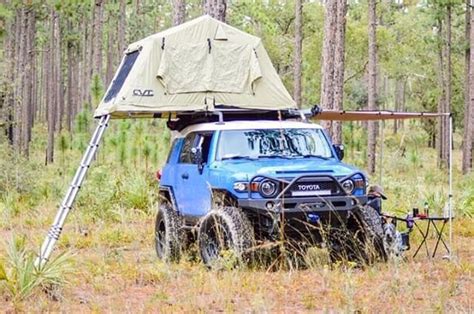 Dachzeltnomaden On Instagram A Toyota Fj With A Cvt Rooftop Tent