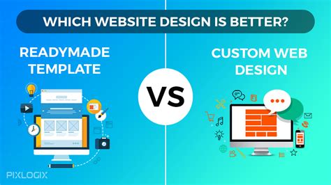 Ready Made Template Vs Custom Design Which Website Design Is Better