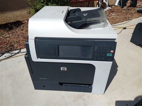 HP LaserJet M4555 MFP Printer READ DESCRIPTION 885631016336 EBay