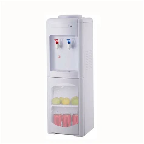 Sleek Vertical Water Dispenser With Refrigerator Freezer Cooling Functionality Hot And Cold
