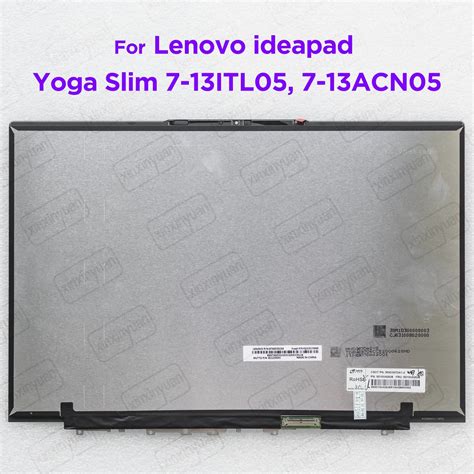 13 3 Laptop LCD Screen Assembly For Lenovo Ideapad Yoga Slim 7 13ITL05