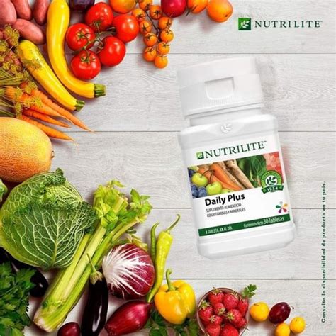 Daily Plus Nutrilite 30 Tabletas De Origen Orgánico en venta en Gustavo