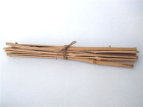 Lot Of Splitted Bamboo Sticks Etsy