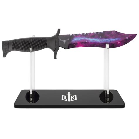 Bowie Galaxy Black Real Life Knife Cs Customizado Irl Por Lootknife