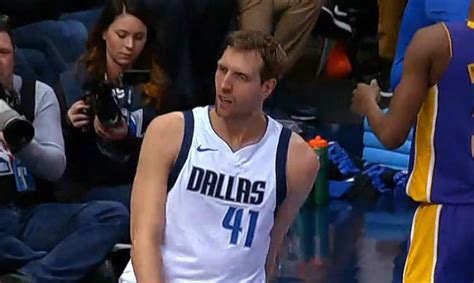 Dirk Nowitzki Sent Everyone In Dallas Into A Frenzy By Dunking