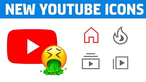 New Icons On The Youtube Website Youtube