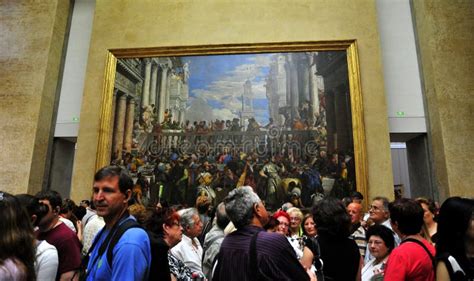 The Wedding Feast At Cana - Louvre Gallery Editorial Stock Image - Image: 13192534