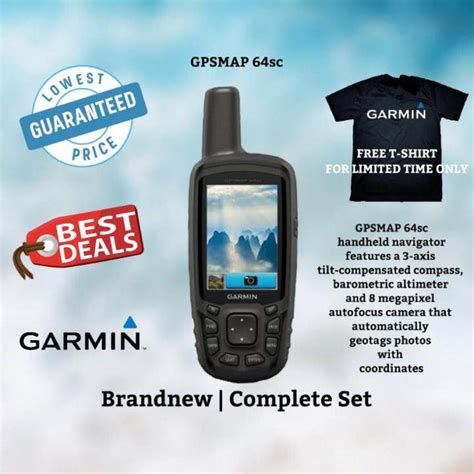 GARMIN GPSMAP 64sc SiteSurvey Handheld GPS With 1 Year Warranty Lazada PH