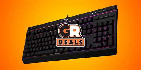 Score 28% Off HyperX Alloy Core RGB Gaming Keyboard