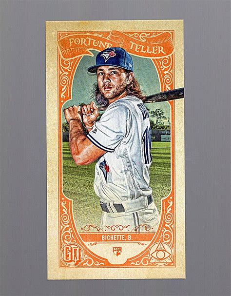 2020 Topps Gypsy Queen Fortune Teller Mini FTM9 Bo Bichette RC Blue