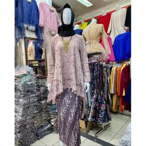 Jual SETELAN RINJANI KEBAYA BRUKAT RINJANI KEBAYA KONDANGAN KEBAYA