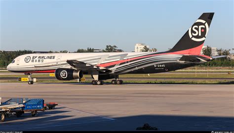 B Sf Airlines Boeing Z Pcf Photo By Wang Will Id